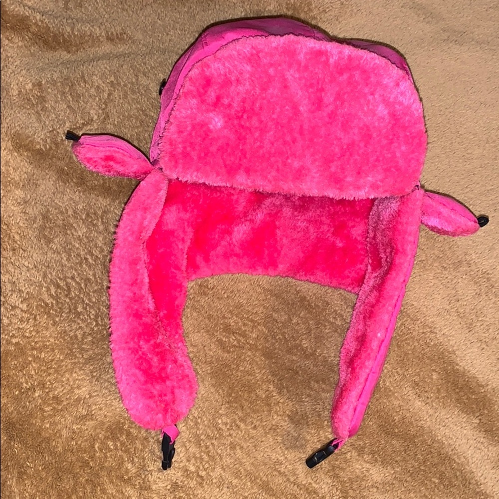 PINK ESKIMO HAT (NEW NO TAGS)